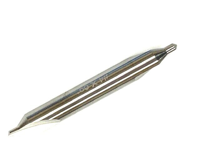 SOLID CARBIDE CENTER DRILL #4 - 60 Degree  USA CENTER DRILL  HTC 585-1250
