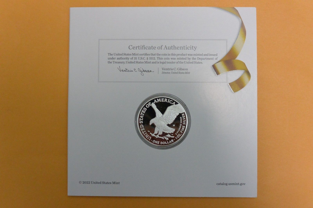 2023 W PROOF SILVER EAGLE CONGRATULATION SET