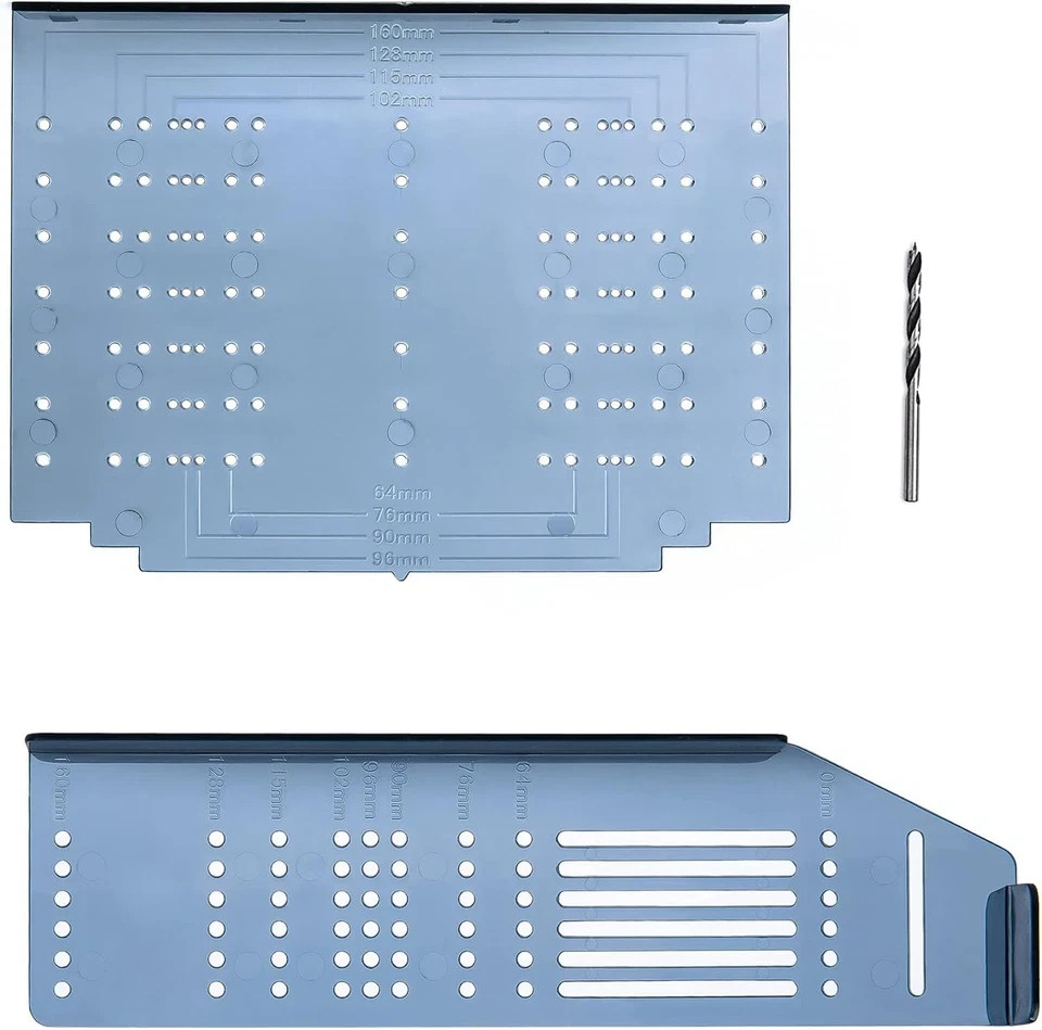 Cabinet Handle Template Tool Drawer Knob Pull Drill Mounting for Hardware Guide