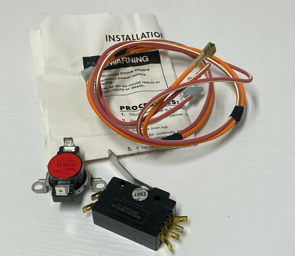 OEM Whirlpool Switch-Lmit Kit 3185921