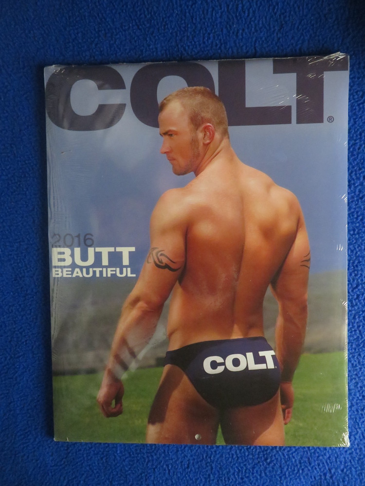 COLT  STUDIOS  2016  BUTT BEAUTIFUL CALENDAR  NEW/SEALED