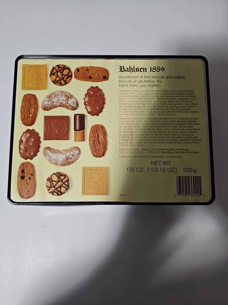 Bahlsen Hannover Biscuit Tin