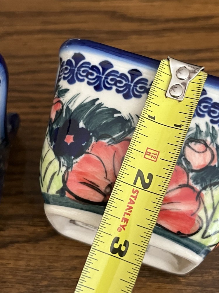 Polish Pottery Unikat Holder Sugar Packet
