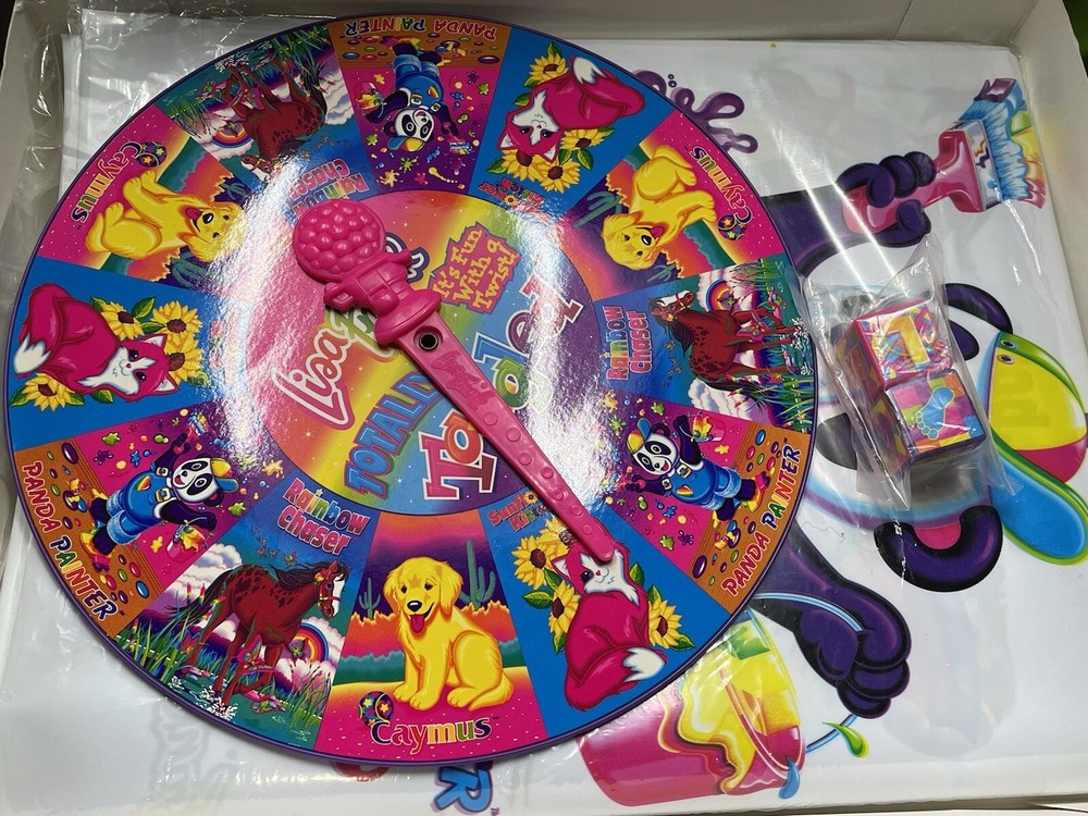 RARE Lisa Frank totally tangled party game