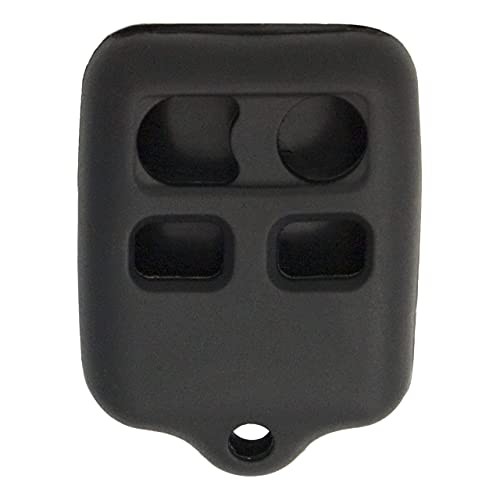 Replacement for New Silicone Cover Protective Case for 4 Button Remote Black