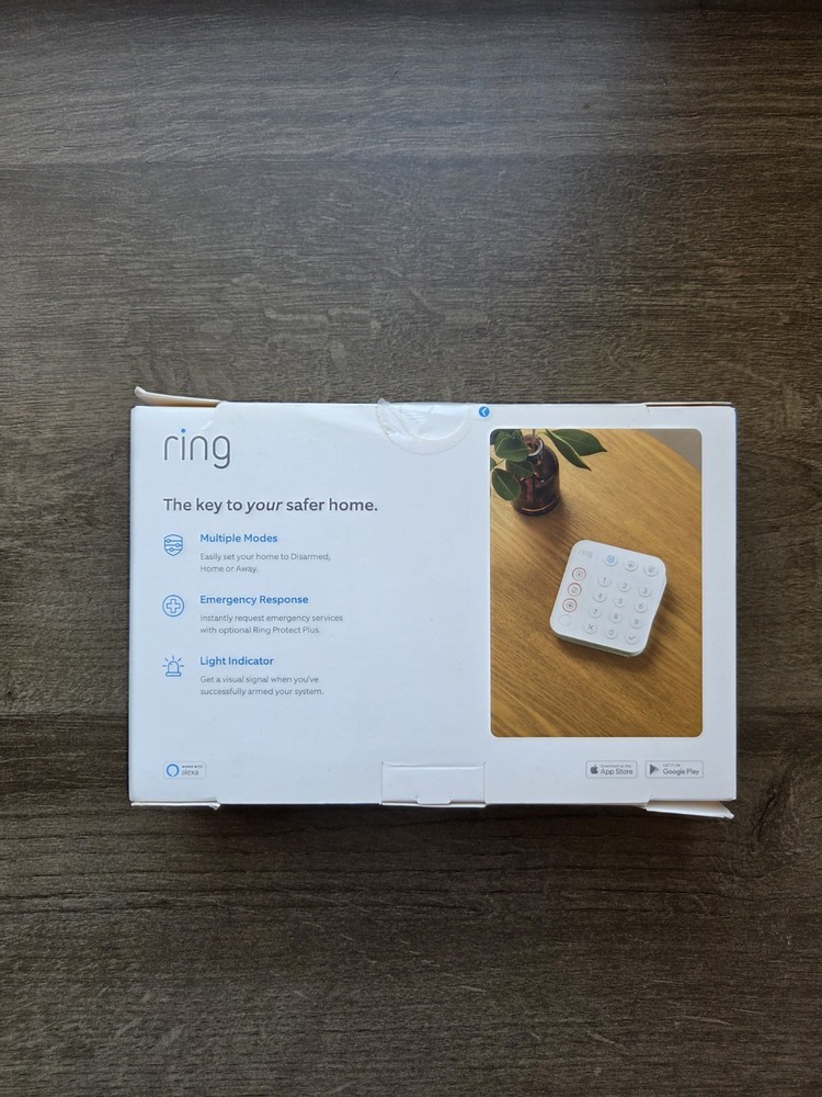 New Ring Alarm Keypad 2nd Second Gen Mountable Wireless