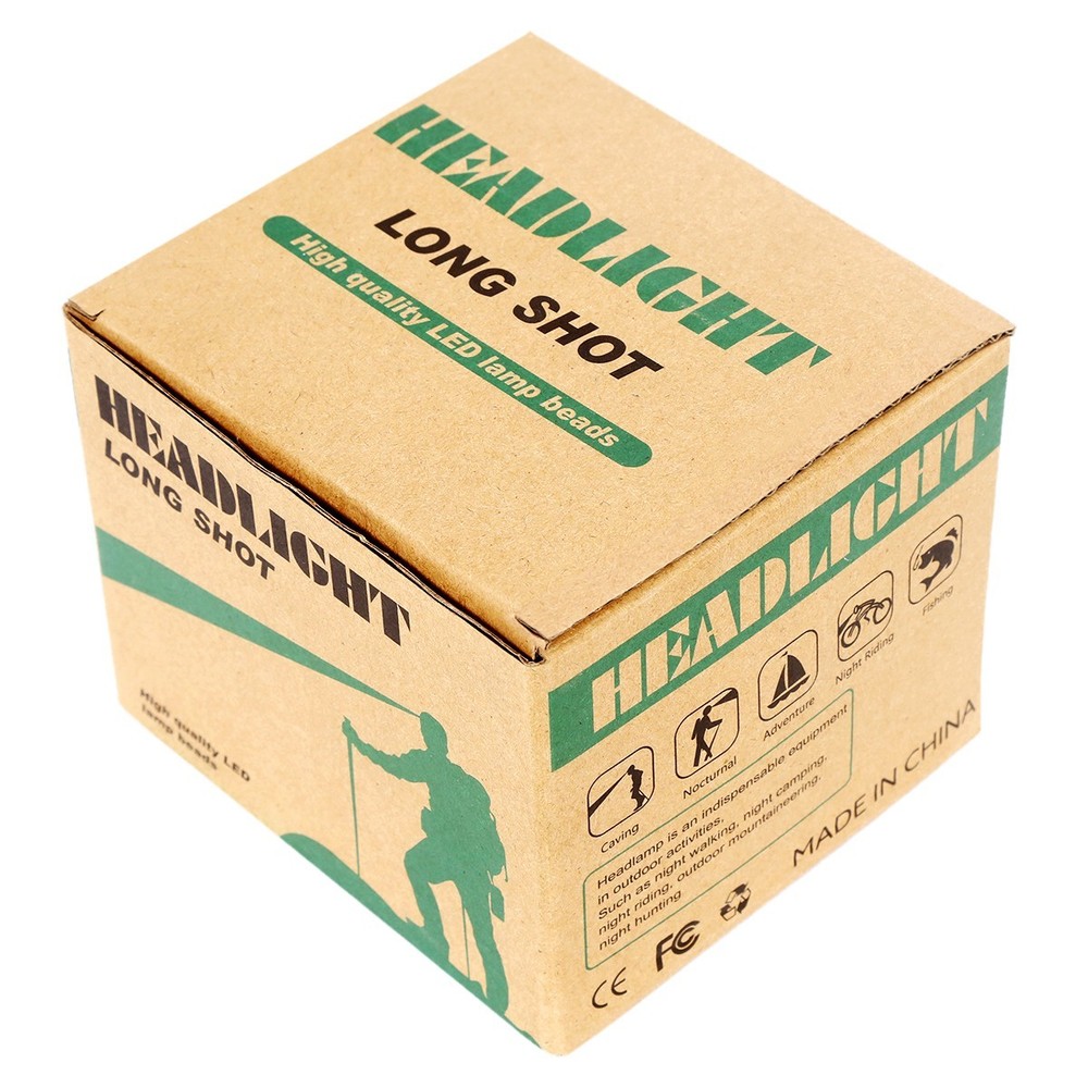 LED Headlamp 5 Head Headlight Flashlight Torch Light