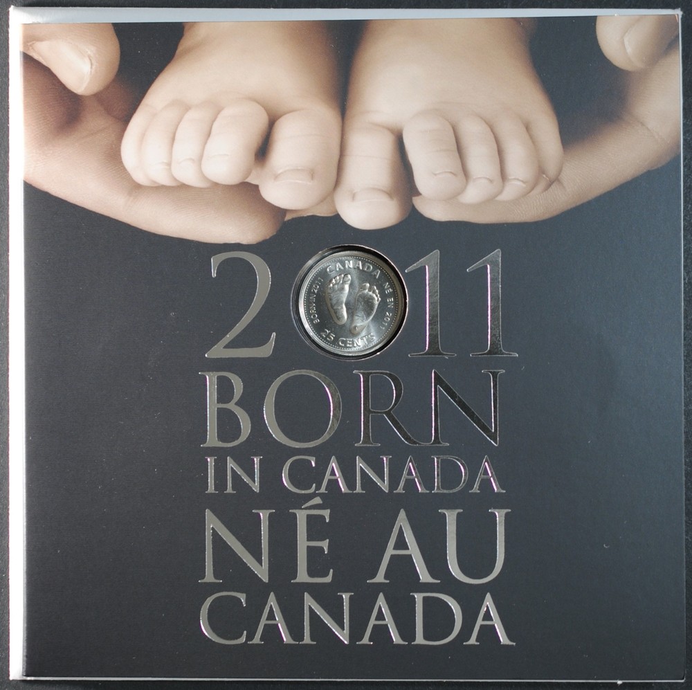 2011 Canada Mint Set Born In Canada