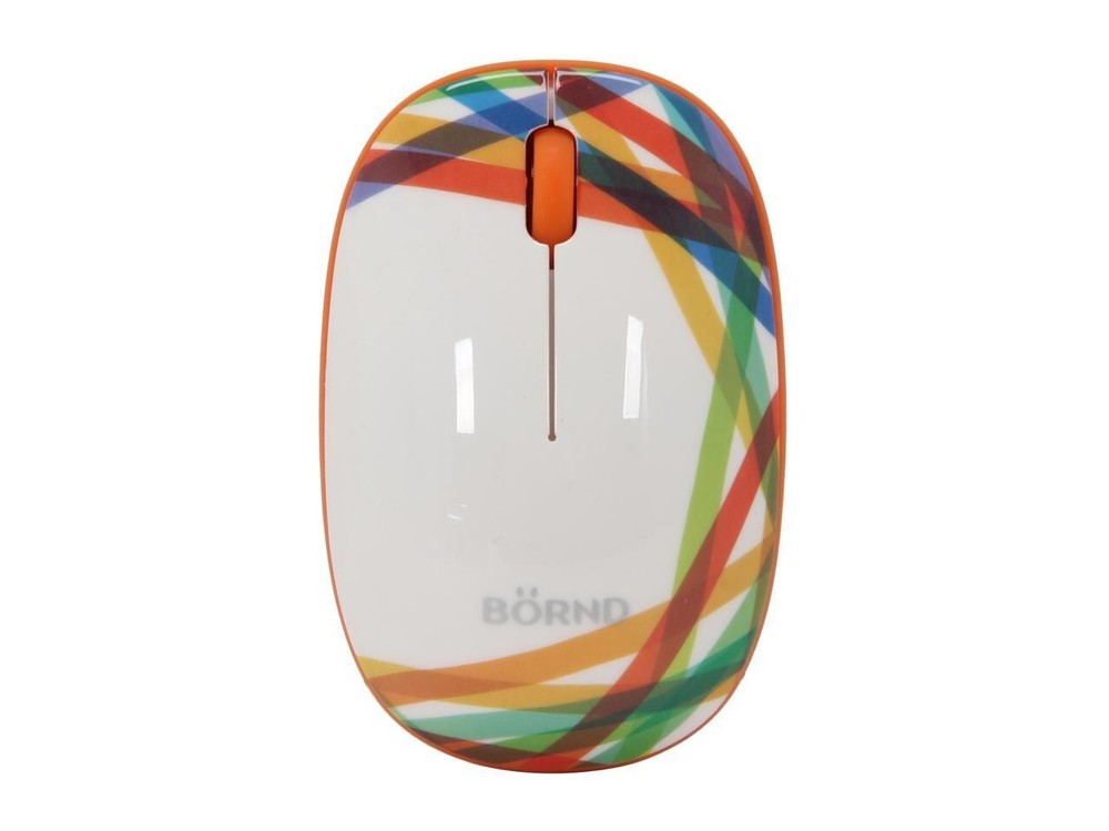 BORND E220 Bluetooth 2000 DPI Ambidextrous Wide-Rainbow mice