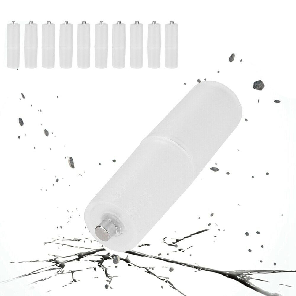 2025 10 Pcs AAA to AA Size Cell Converter Adapter Battery Holder Case Switch#op