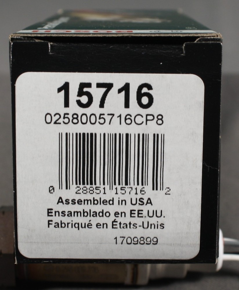 Bosch OEM Oxygen Sensor 15716 - New in Box