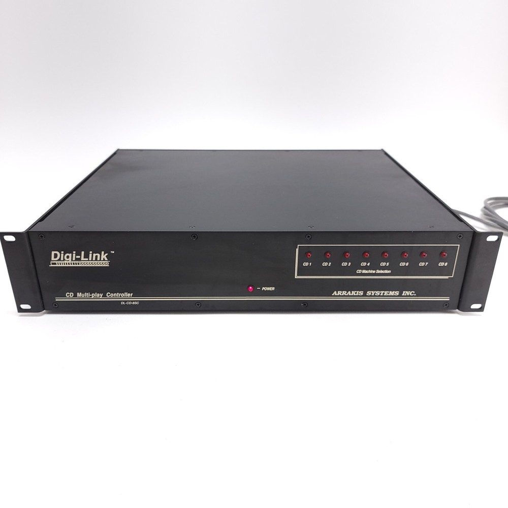 Arrakis Dig-link CD Multi-play Controller Radio Broadcast Equipment UNTESTED