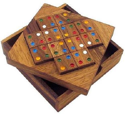 Color Match 12 Pieces Brain Teaser Puzzle