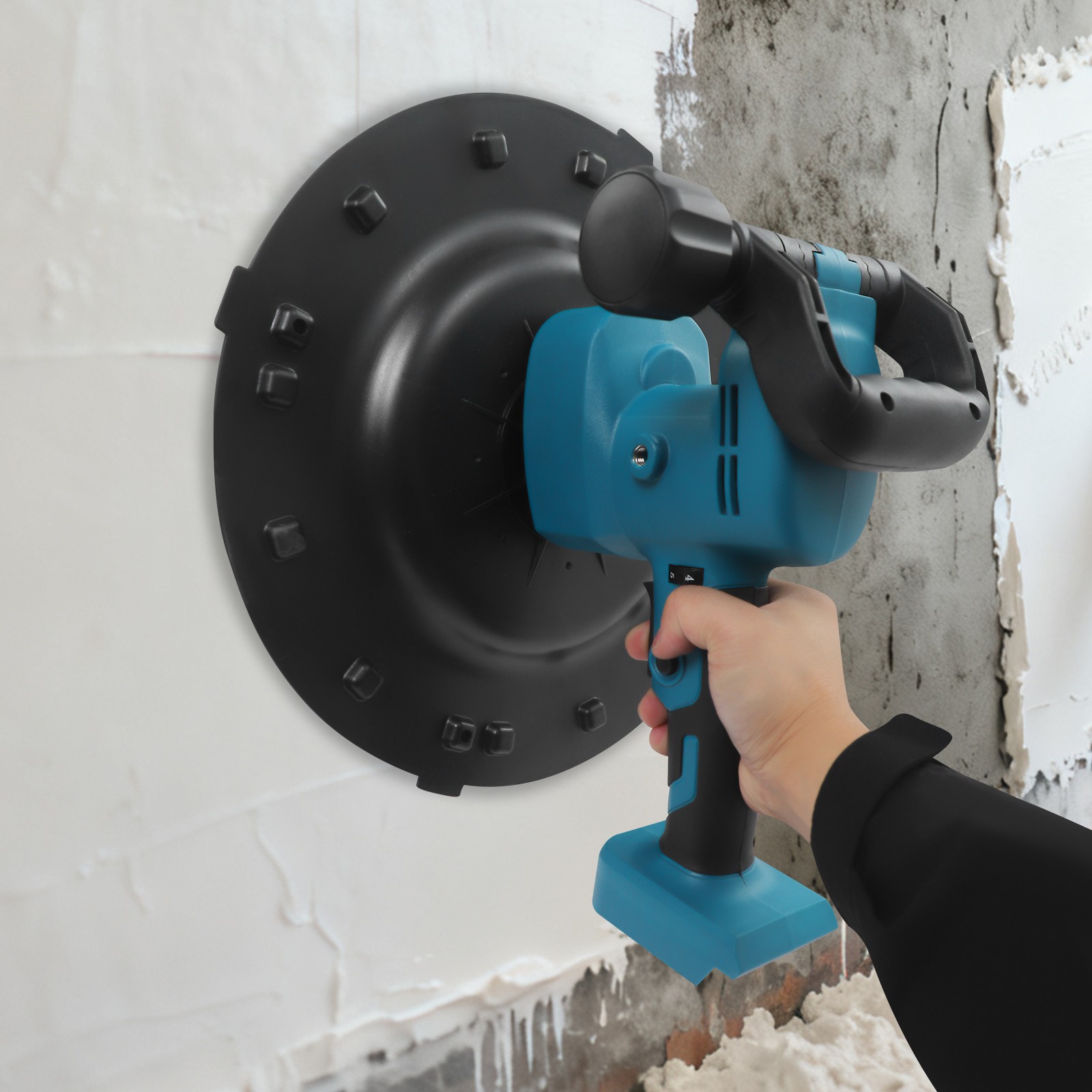 Electric Trowel Handheld Wall Smoothing Machine with Mixing Head 13.23 lbs SALE