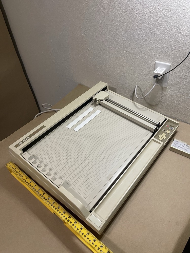 Amdek Amplot 2 Vintage Pen Plotter Read Description
