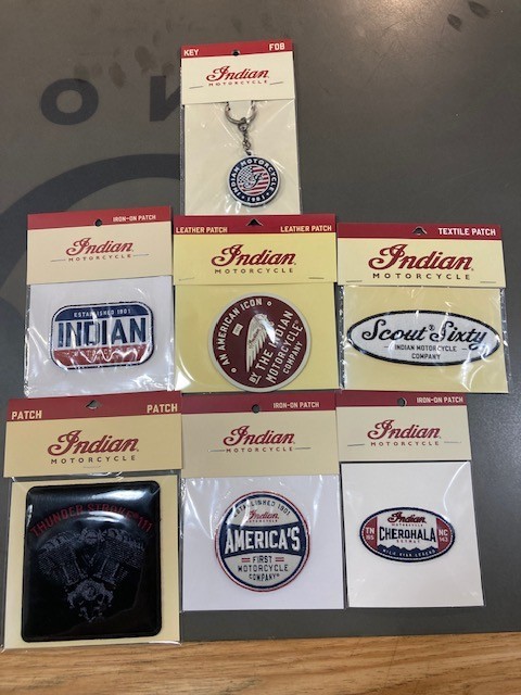 Indian Motorcycle patches
