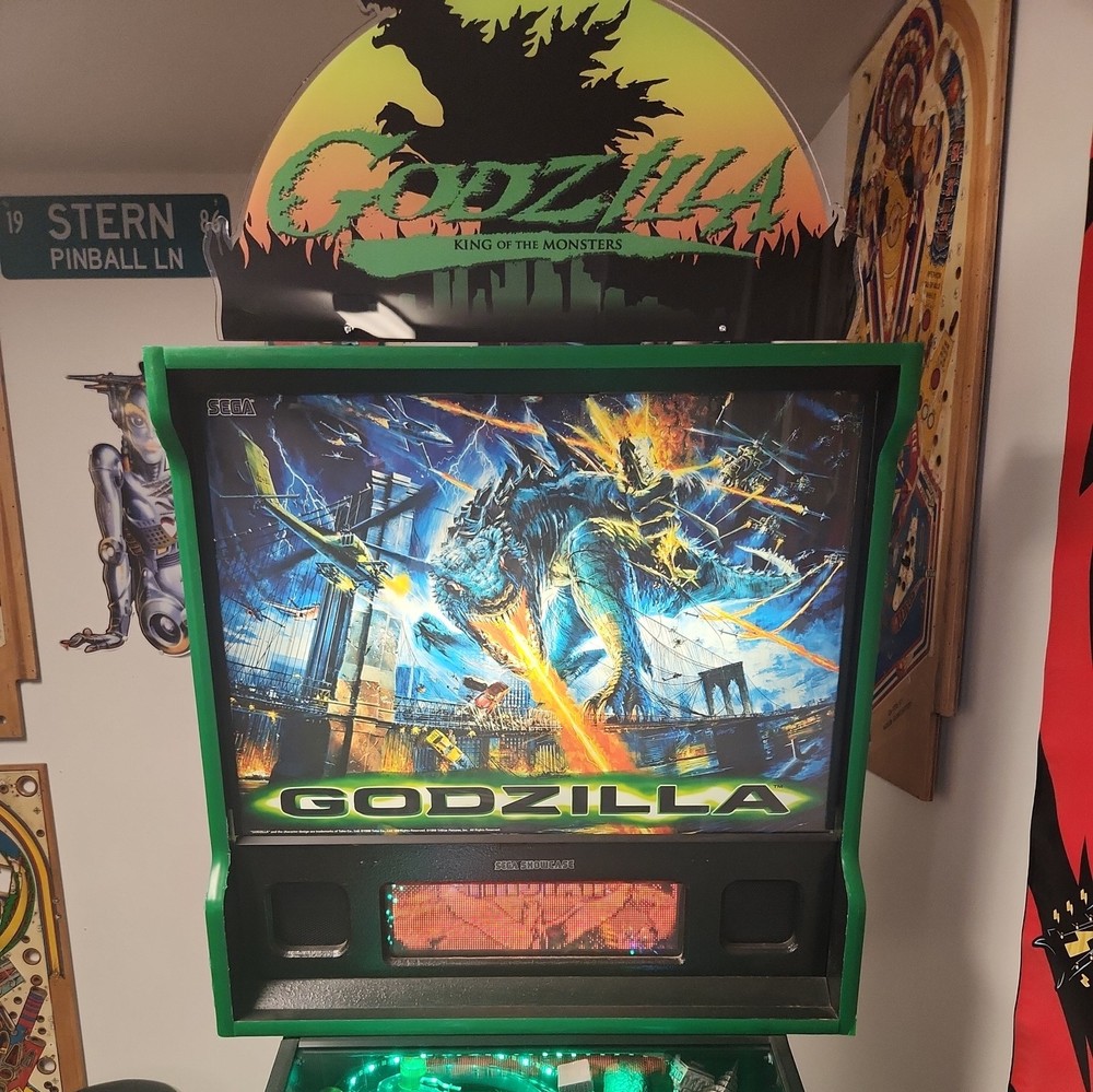 Sega Godzilla Arcade Pinball Machine