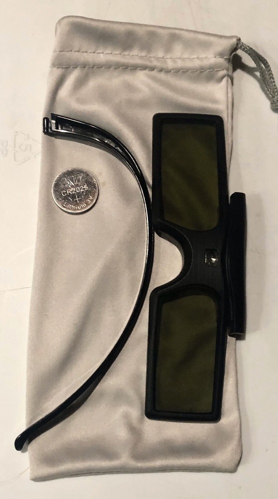 3D Active Shutter Glasses With Free Extra Parts