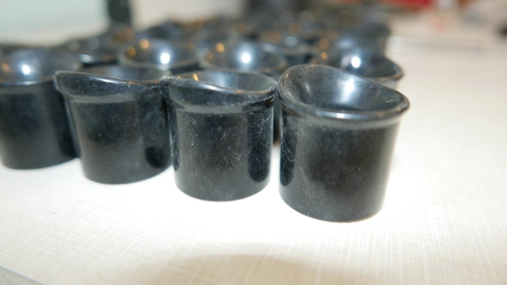 Lot of 36 Plastic Microscope Eyepiece Cup Shields Approximately 30mm Used