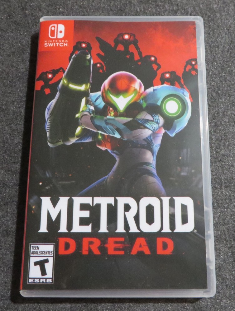 Original OEM Box Case Replacement Nintendo Switch Metroid Dread