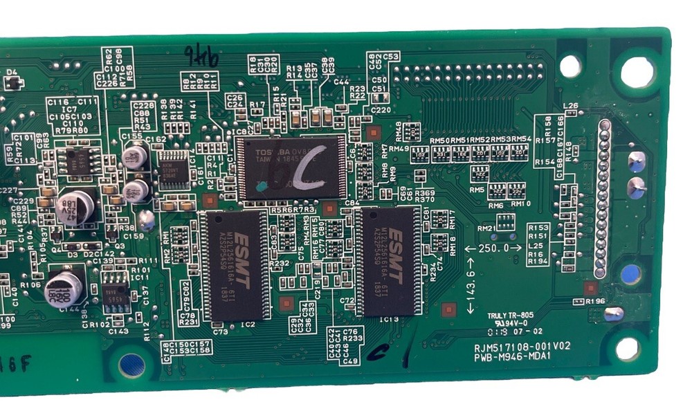 Casio Privia Main CPU Circuit board - Tested