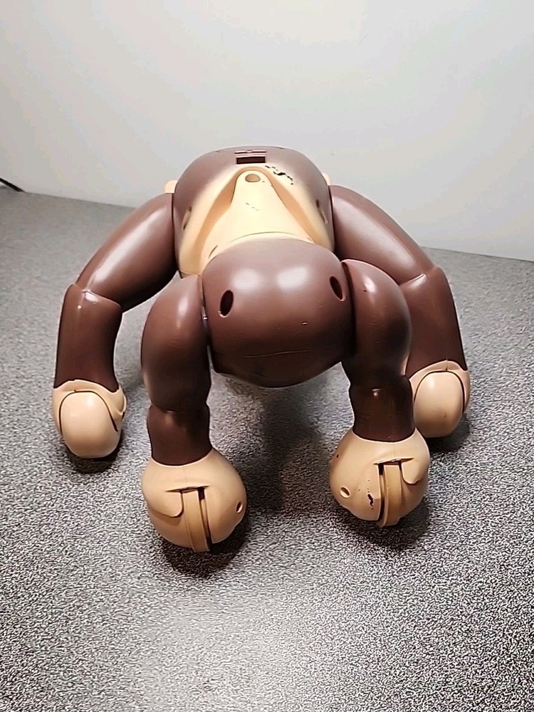 ZOOMER CHIMP MONKEY INTERACTIVE PET BY SPIN MASTER Retired No Charger,not Tested