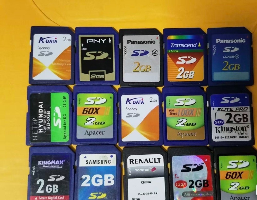 20pcs 2GB SDXC MEMORY SD CARD SDHC CAM
