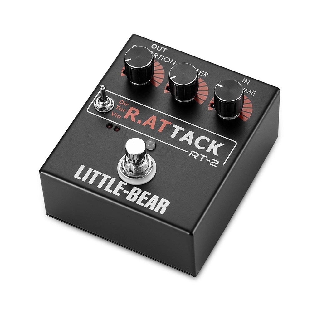 Nobsound Little Bear 3 RAT Tack Guitar Bass Distortion Effector effect Stomp ...