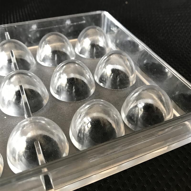 Polycarbonate Cone Chocolate Mold Half Egg Candy Mould DIY Poly-carbonate Mold