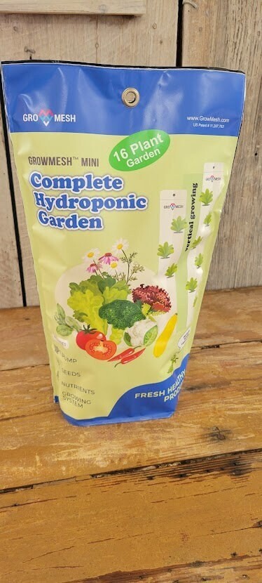 GrowMesh Mini 16 - Complete Hydroponic Garden