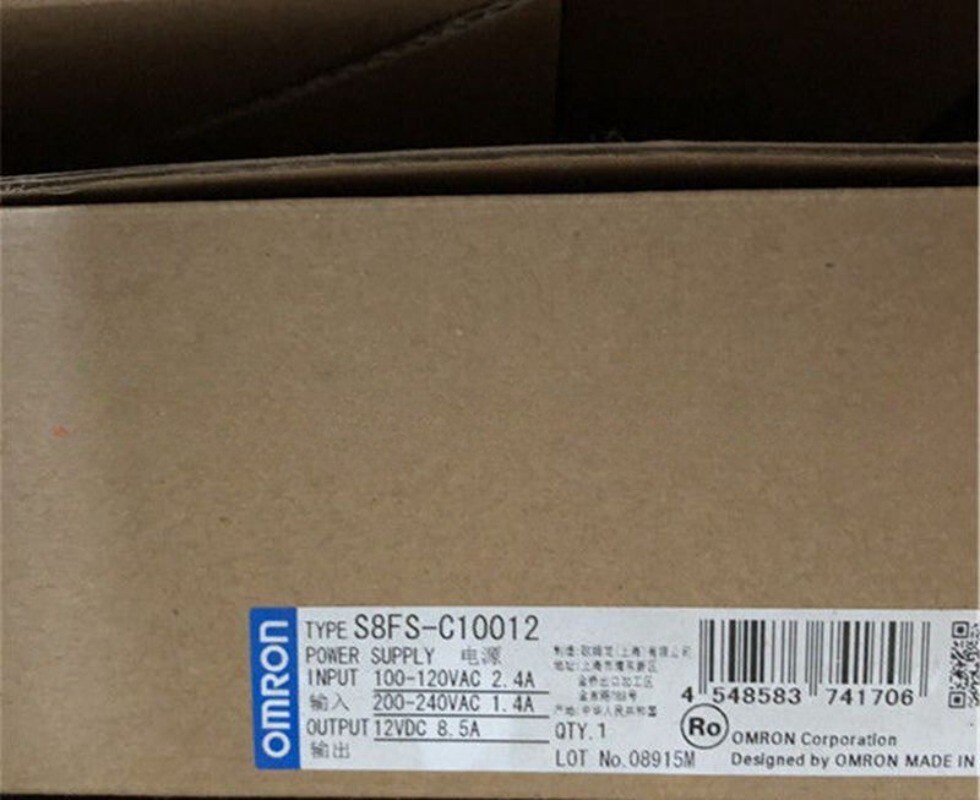 1pcs New Omron Switch power supply S8FS-C10012