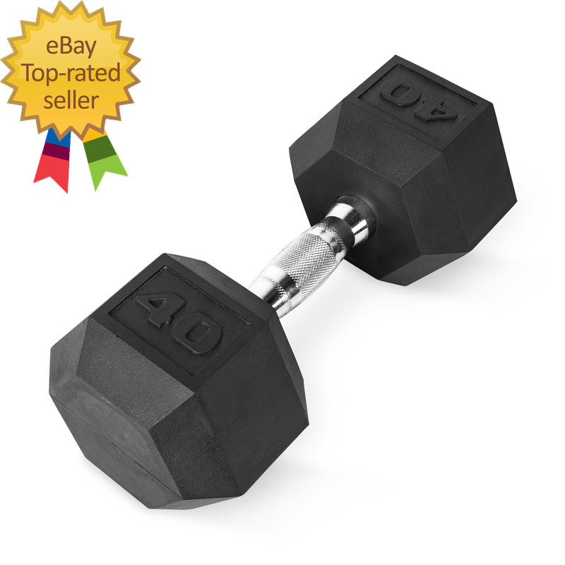 300Lb Rubber Hex Dumbbell Set
