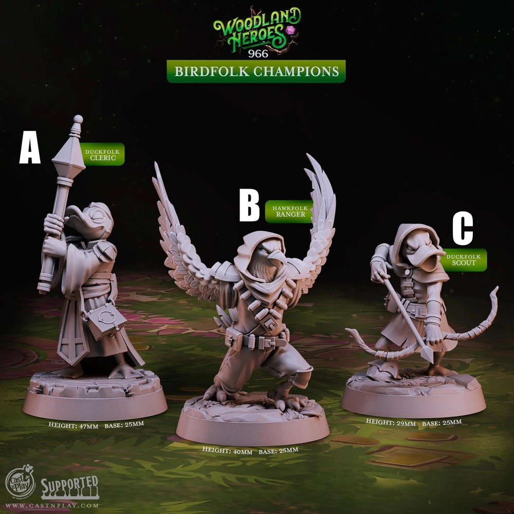 BirdFolk Miniature