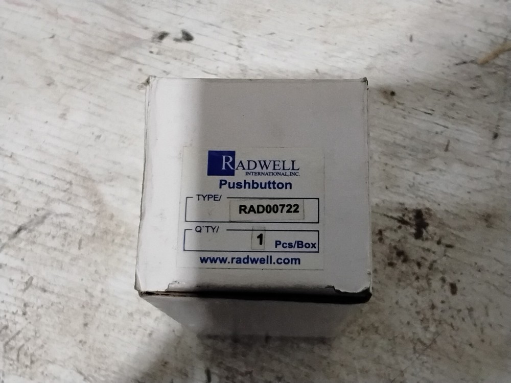 Radwell RAD00722 Pushbutton (SP268)