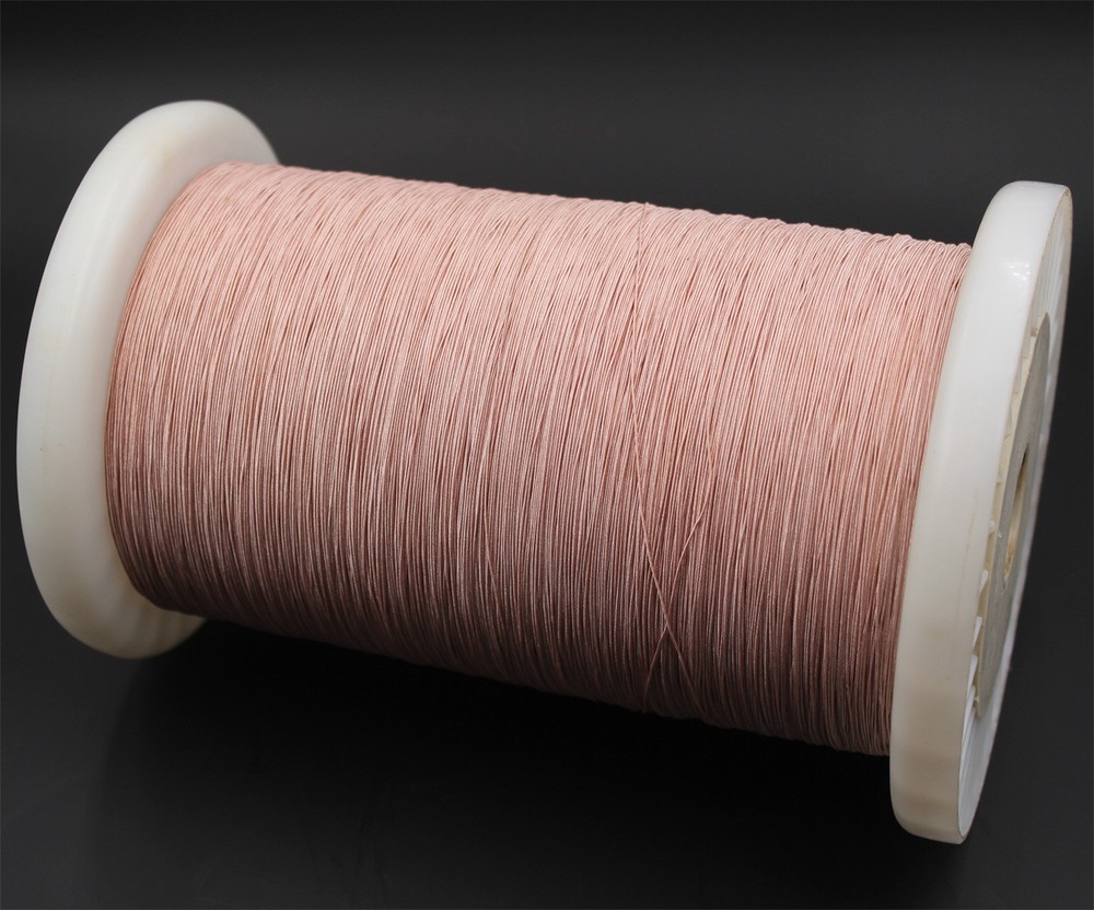 200m Litz wire, 0.05mm x 10 strands, single layer insulation, 10/44