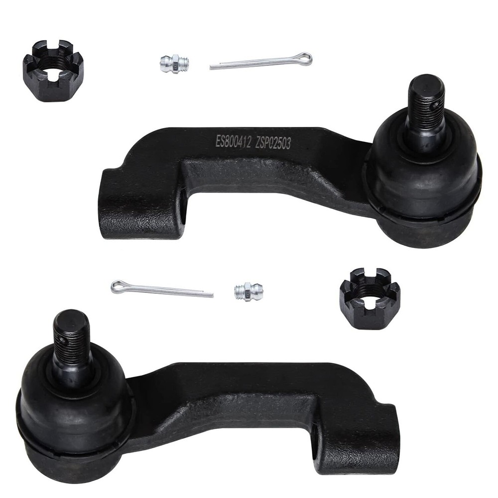 Front Inner & Outer Tie Rod & Boot Kit for 2008 2009 2010 2011 2012 Jeep Liberty