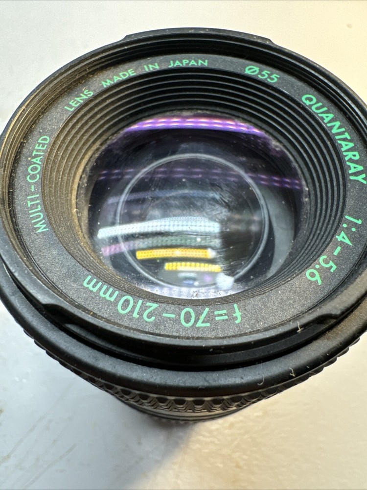 Quantaray 70-210mm 1:4~5.6 Camera Lens Multi Coated