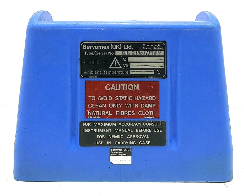 Servomax Sybron 3951-2529 Oxygen Analyzer T4/Bas
