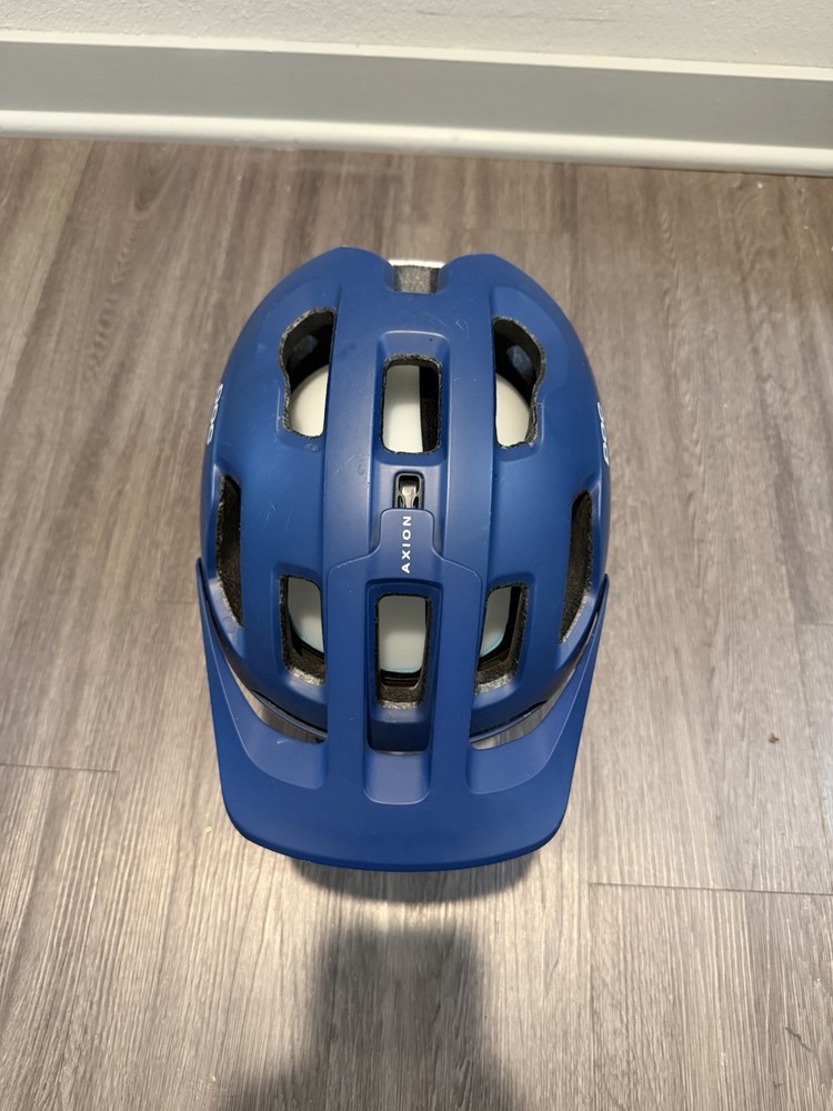POC Axion Spin Helmet Blue/White M-L