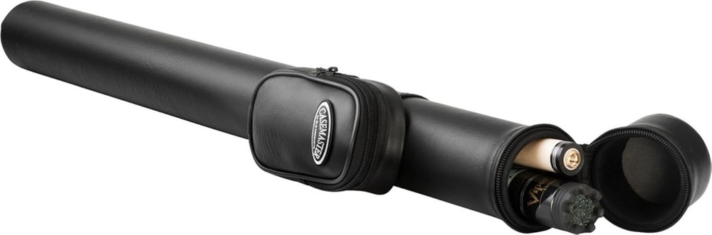 Protective Q-Vault Supreme Pool Cue Case with Spacious Accessory Pocket
