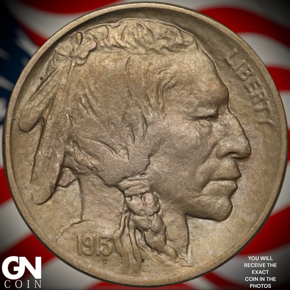 1913 P TYPE 2 Buffalo Nickel B0961