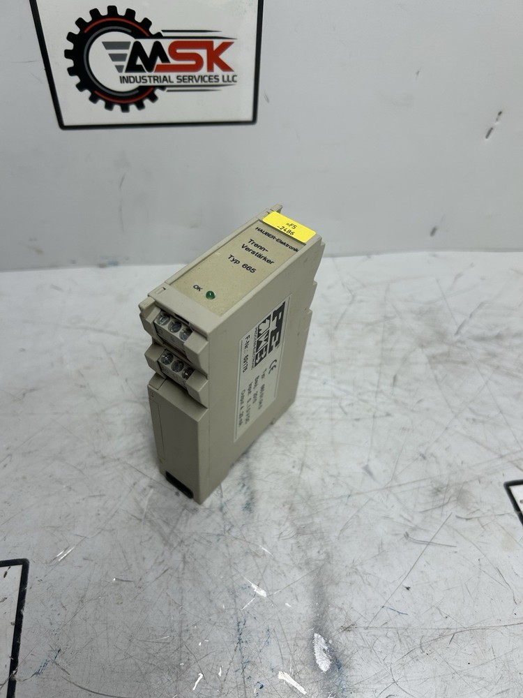 PE, Process Electronics 665.01.04.0, 69176, Type 665 Isolation Amplifier, Hauber