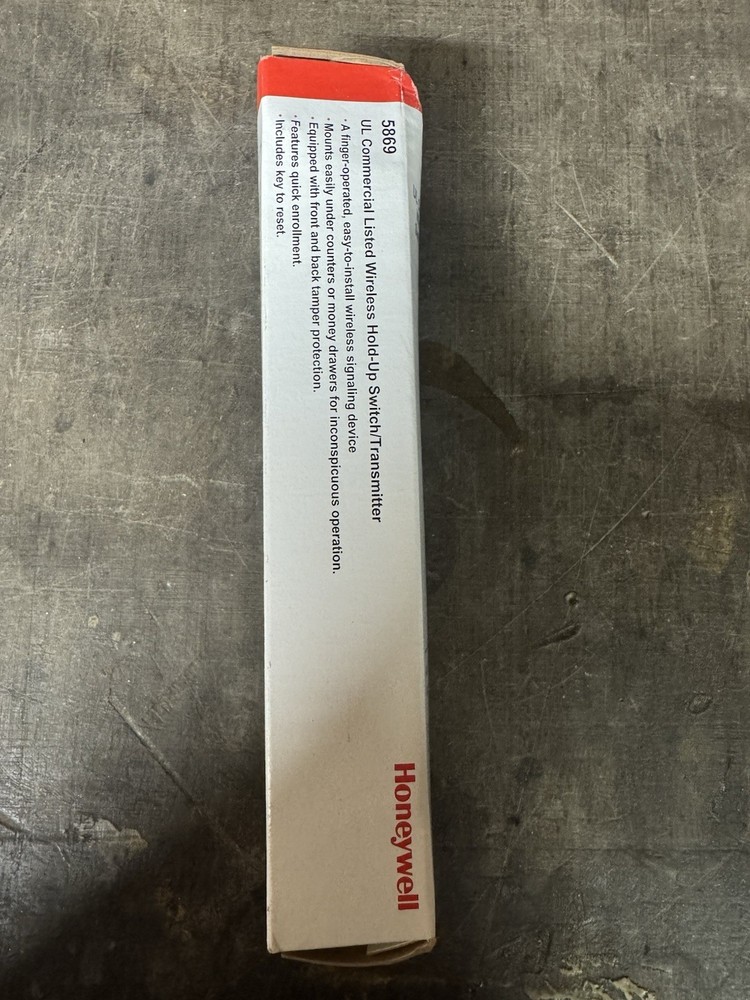 Honeywell 5869 UL Commercial Wireless Hold-Up Switch / Transmitter