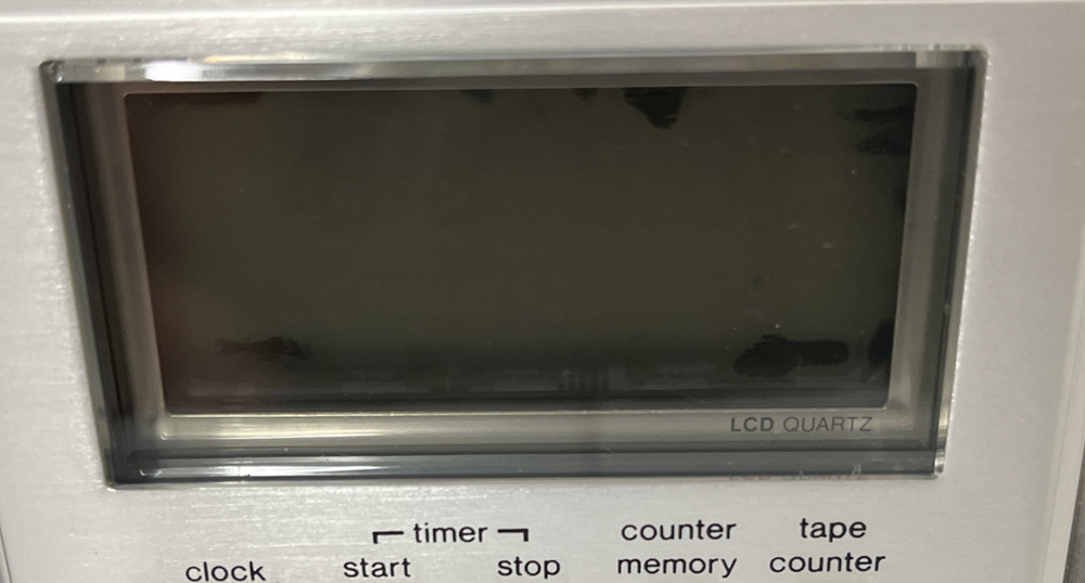 SHARP RT-3388A COMPUTER CONTROLLED CASSETTE DECK PLAYER *AS IS *SEE DESCRIPTION