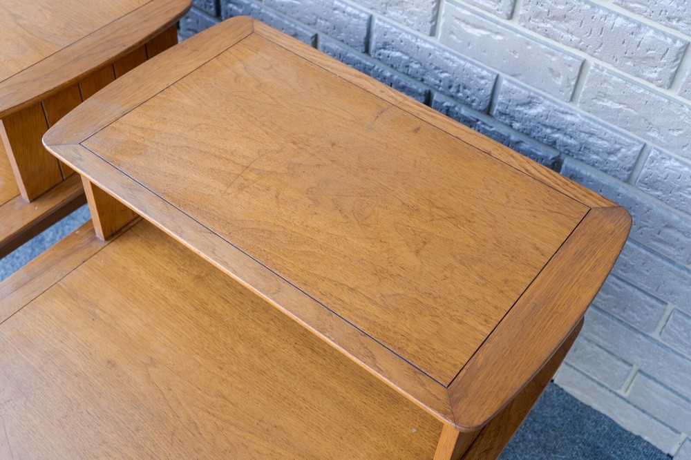 Mid Centry Modern Hekman Step End Table