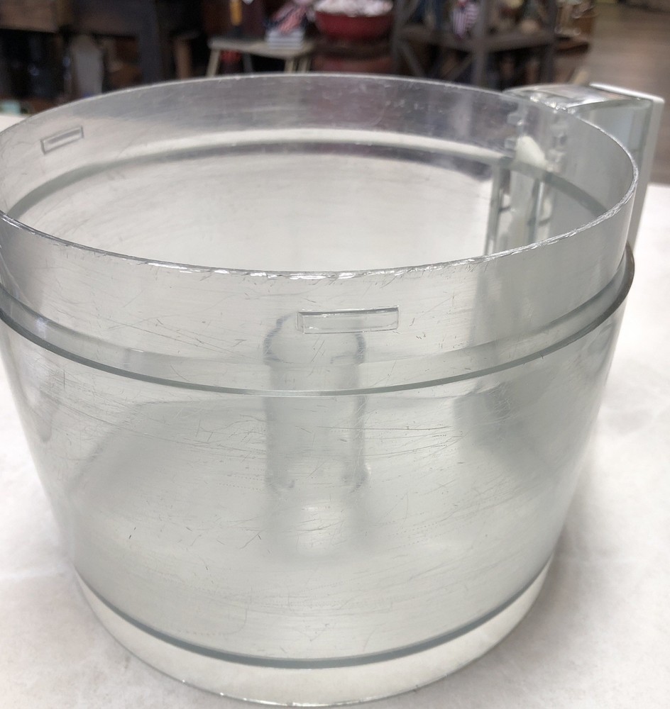 KitchenAid Food Processor KFP600WH 11-Cup Main & Small Work Bowl 4PC READ