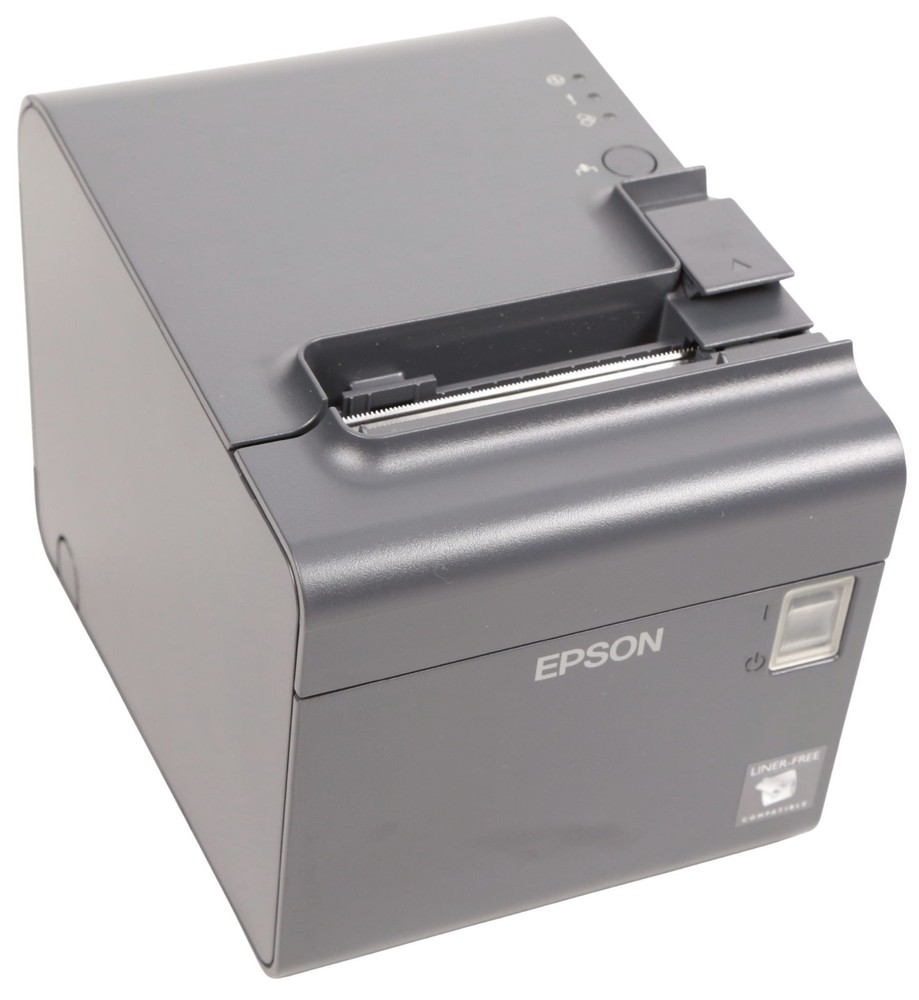Epson TM-L90II Plus Label and Barcode Printer; USB / Serial Interface, Dark Grey