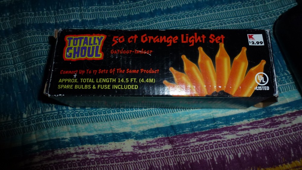 FOG TIMER CONTROLLER & SWITCH SALES Plug In Halloween or Party Orange Lights