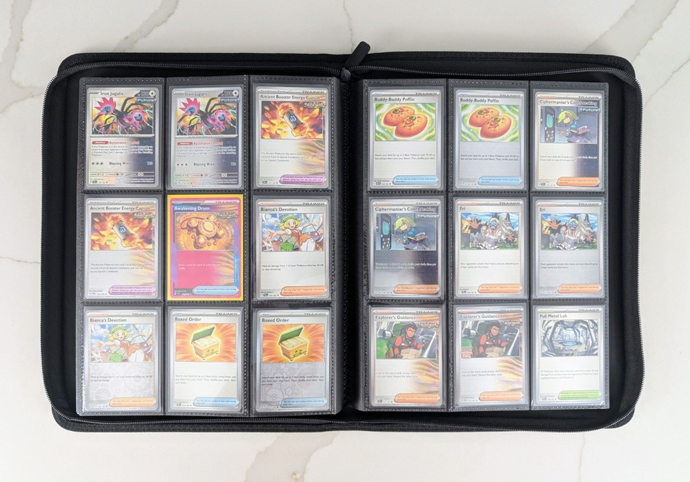 Pokémon Temporal Forces Complete Master Set /w Binder + Promos!