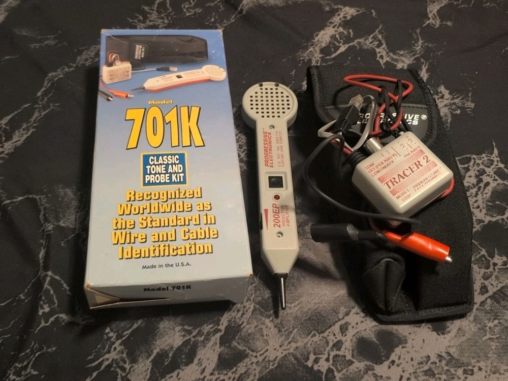 Progressive Electronics 701K Classic Tone & Probe Kit with Case